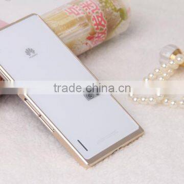 High quality metal aluminum bumper case for huawei ascend p7