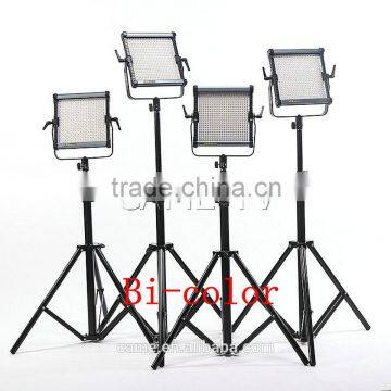 CAME-TV 576B Bi-Color LED Studio video Panels light Film TV lighti (4 Piece Set)