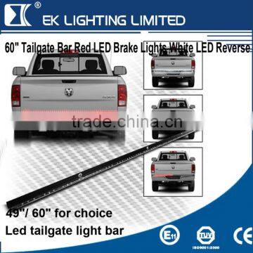 49" FULL LED TAIL GATE RUNNING 3RD THIRD BRAKE/REVERSE/SIGNAL RED REAR LIGHT BAR