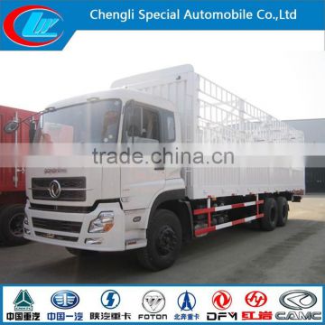 cargo lorry 160hp van lorry cargo 10ton van Dongfeng Cargo lorry heavy duty cargo dry van truck/dry cargo van box