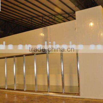 Glass door chiller room(Supermarket display)