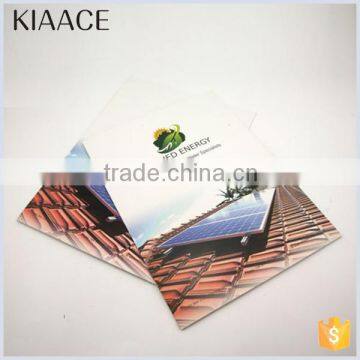 3D Advertising video greeting fashion art paper custom printing video brochure