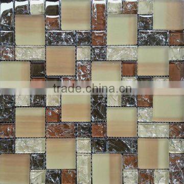 ice crackle crystal glass mosaic tile mosaic