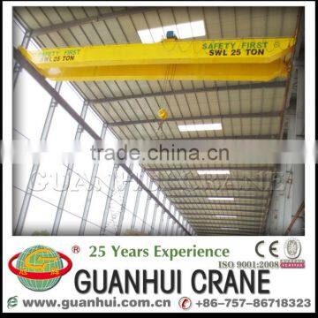 electric double girder roof mounted crane