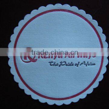 Fashion Round Custom Drink Absorbent Paper Coaster