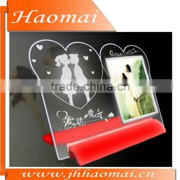 2013 Customizable Creative Clear Photo Frame Acrylic/Acrylic Photo Frame