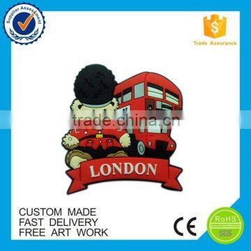 Wholesale souvenir 3D soft pvc fridge magnet