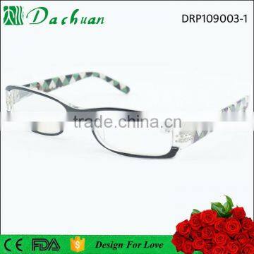 2016 newest designer reading glasses,designer reader with diamond and pattern