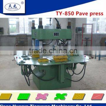 Model TY-850 Manual Pavement Block Making Machine / Color Paver and Interlock Machine photo-3