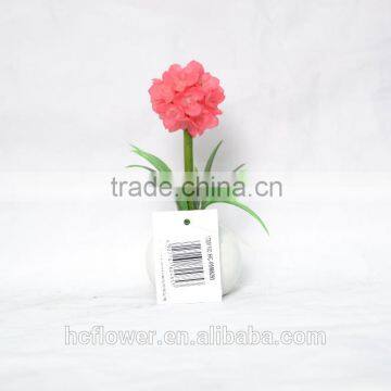 Morden artificial flower with ceramic pot