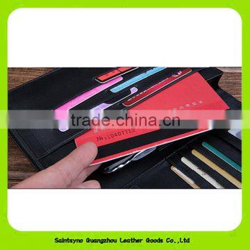 16233 China Supplier Nice Design Brown Leather Custom Passport Holder photo-4