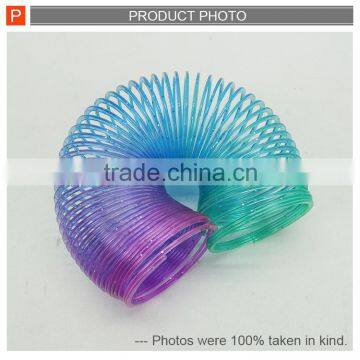 4.5cm Promotiontoys Rainbow Bouncing Spring Slinky Toys photo-3