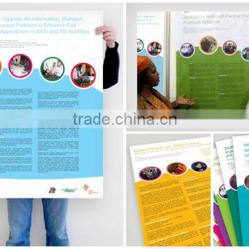 china manufacturer professional custom print poster quates