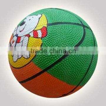 Mini Rubber Basketball for Kids photo-2