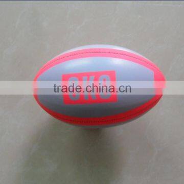 Mini Rugby Ball/Promotional PVC PU Rugby Ball/machine Stitched Rugby Ball photo-4