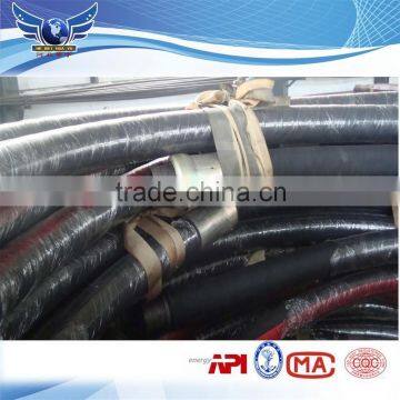 Steel wires and Fabric concrete pump rubber end hose