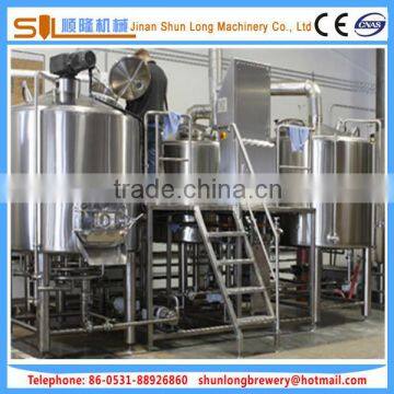 steam heating large brewery equipment 10bbl craft beer brewery equipment