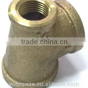 Sale Good Products From Taiwan Brozne Fittings Tee Reducing