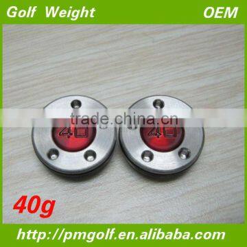 Red 40g Golf Putter Weights