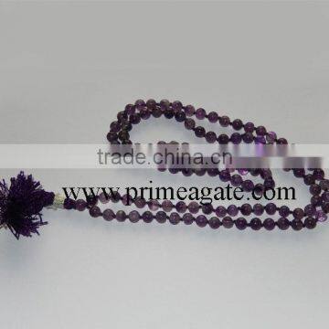 Amethyst jap Mala For Sale | Buy Mala Beads Wholesale from Prime Agate Exports