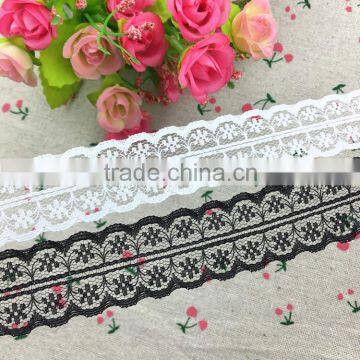 Wholesale 2.5cm Width Bridal Lace Fabric, Lace Ribbon, Cheap Lace Trim