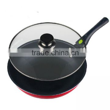 Aluminum Alloy Pot Saute Pan Non-stick coating with glass lid