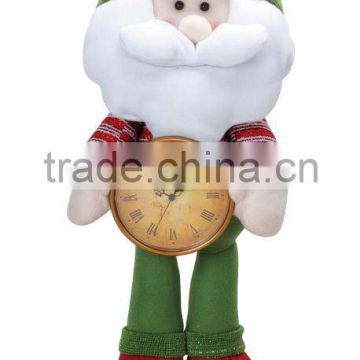 Wall clock with christmas design