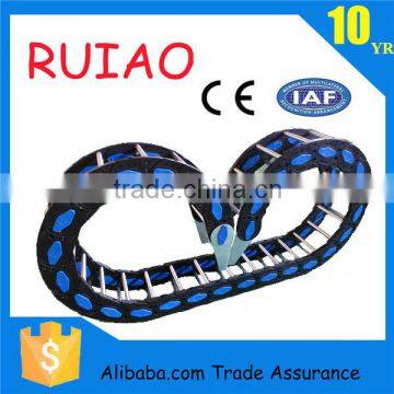 long bearing plastic cable drag chain TLZ070 cable carrier