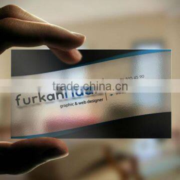 Transparent Card/ Transparent Gift Card / Transparent Name Card