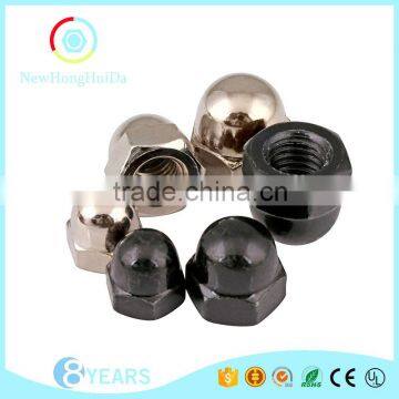 Best brand good high quality q235 35c hex m16 domed cap nut