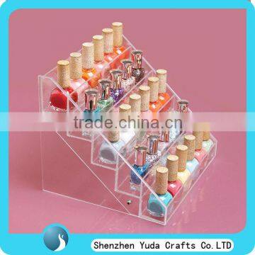 China wholesale acrylic nail polish display stand, alibaba perspex nail polish display