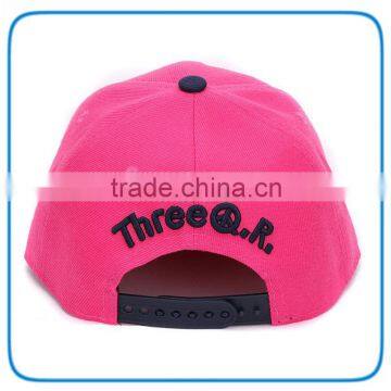 Best Quality Custom Embroidery Lion Hip Hop Adjustable Snapback Flat Brim Kids Caps