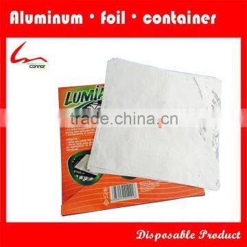 8 3/4" X 8 3/4" X 1/2" Household Aluminium Foil Square Gas Burner/Gas Stove Protector photo-5
