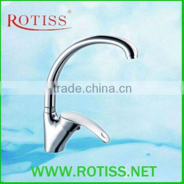 Hot selling brass or zinc faucet RTS5575-8 single lever sink mixer