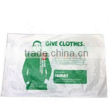 Block plastic shopping bag