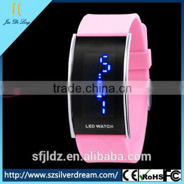 Touch Screen red Light Waterproof led Watch