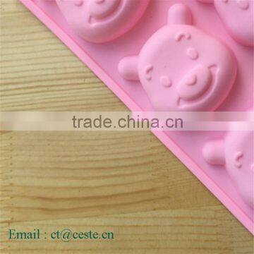 CTBED121 Silicone Soap Molds for Mp Soap Making Symphony 6 Piece In One Winnie Bear photo-4