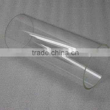 50mm diameter high pressure clear pyrex glass pipe