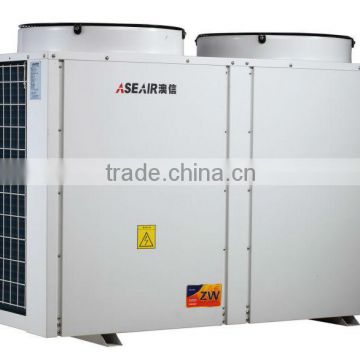 Max 75 degree, high temp hot water air source heat pump