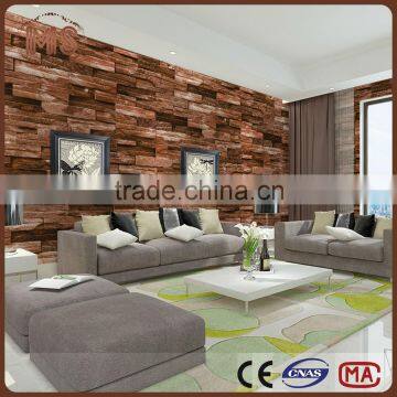 new products 2016 pvc wallpaper kitchen/velvet wall paper pvc