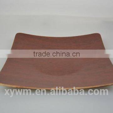 Alniphyllum Fortunei Tea Wooden Serving Tray and Plate photo-2