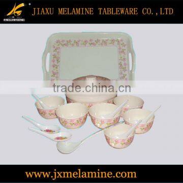 15pcs melamine ware dinner set