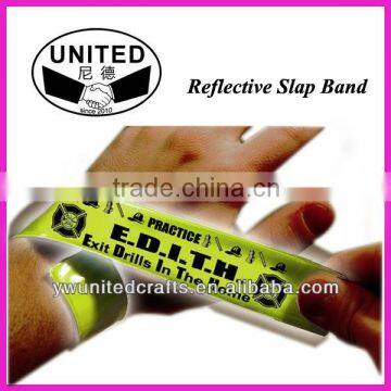 Custom Printing metal slap bracelets