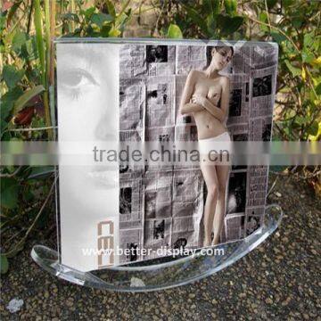 wholesale clear acrylic sexy funia photo frame