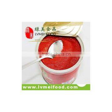 2015 Hot Sell Canned Tomato Paste in Tin