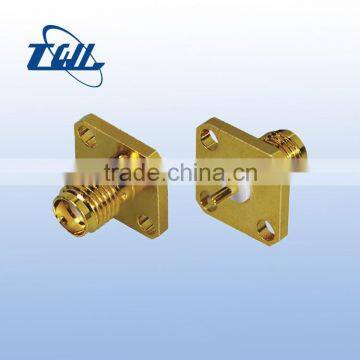 Gold Plated SMC Female Right Angle Connector photo-3