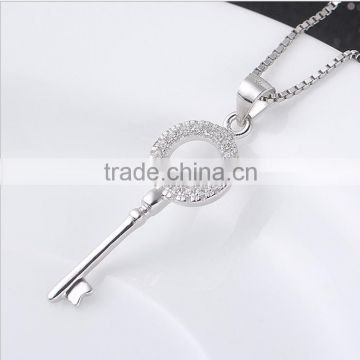 SCI112 sample round key pendant necklace meaning