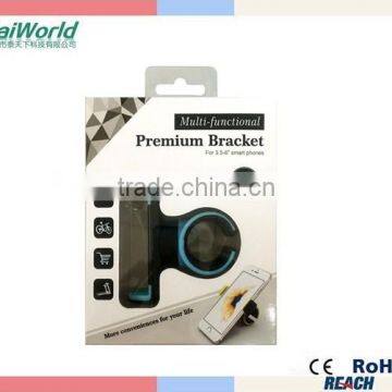 China 360 Degree Rotation Mobile Phone Holder Car Mobile Holder Clamp Phone Holder