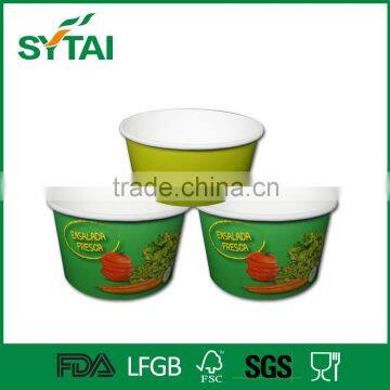 Disposable Large Paper Salad Contianer Bowl With Lid photo-3