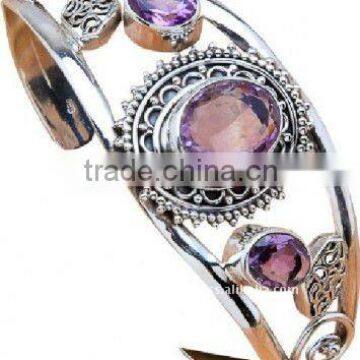 Wholesale Gemstone Silver Indian Jewellery 925 Sterling Bracelets